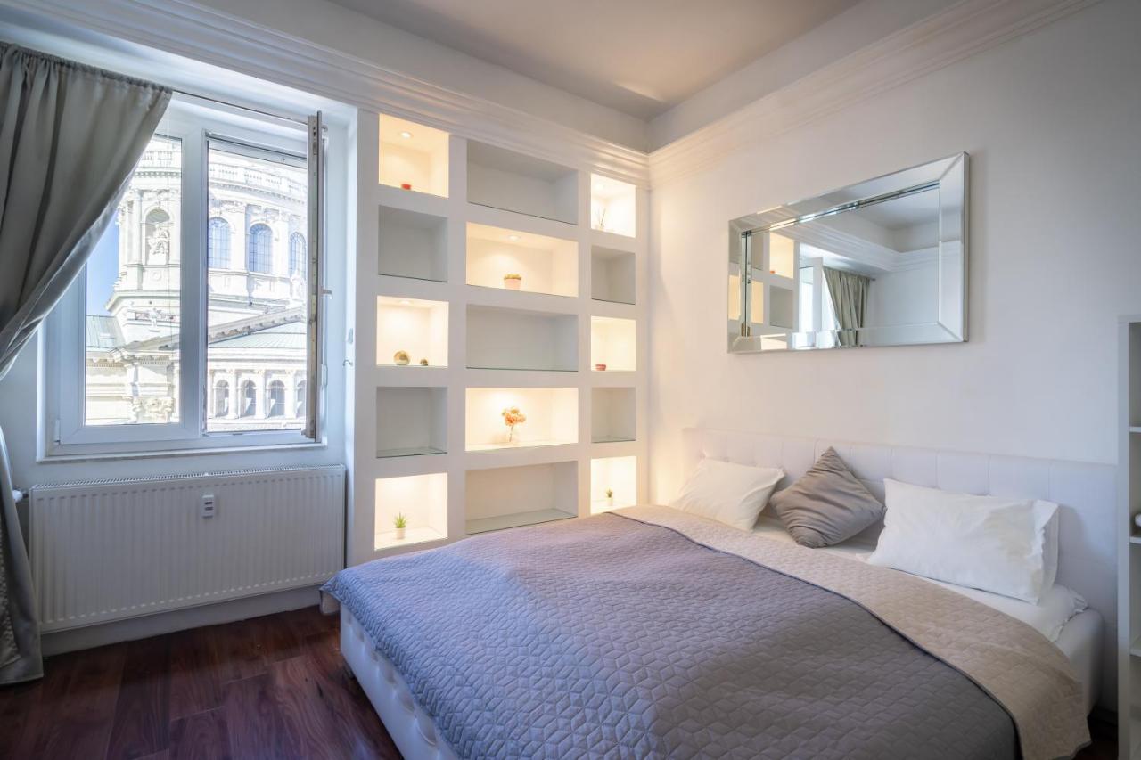 Basilica And Castle View Luxury Suite, Free Parking Reservation Needed بودابست المظهر الخارجي الصورة